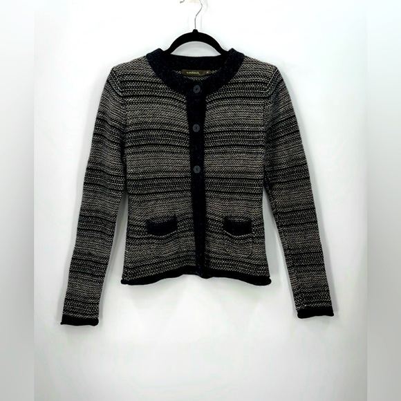 SANDWICH Wool/Angora Sweater Cardigan - Picture 2 of 4